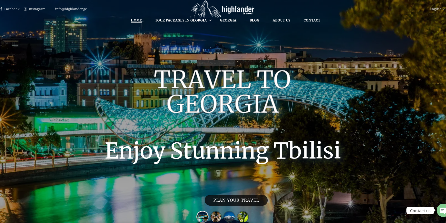 Travel agency in Georgia